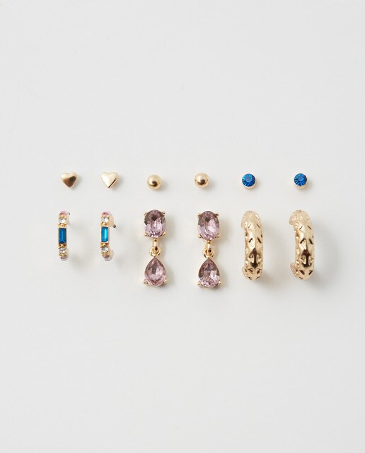 Set pendientes colores · Sfera · El Corte Inglés