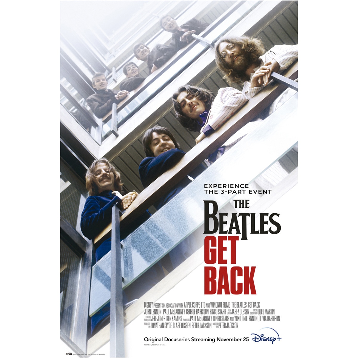 Póster The Beatles Get Back 1