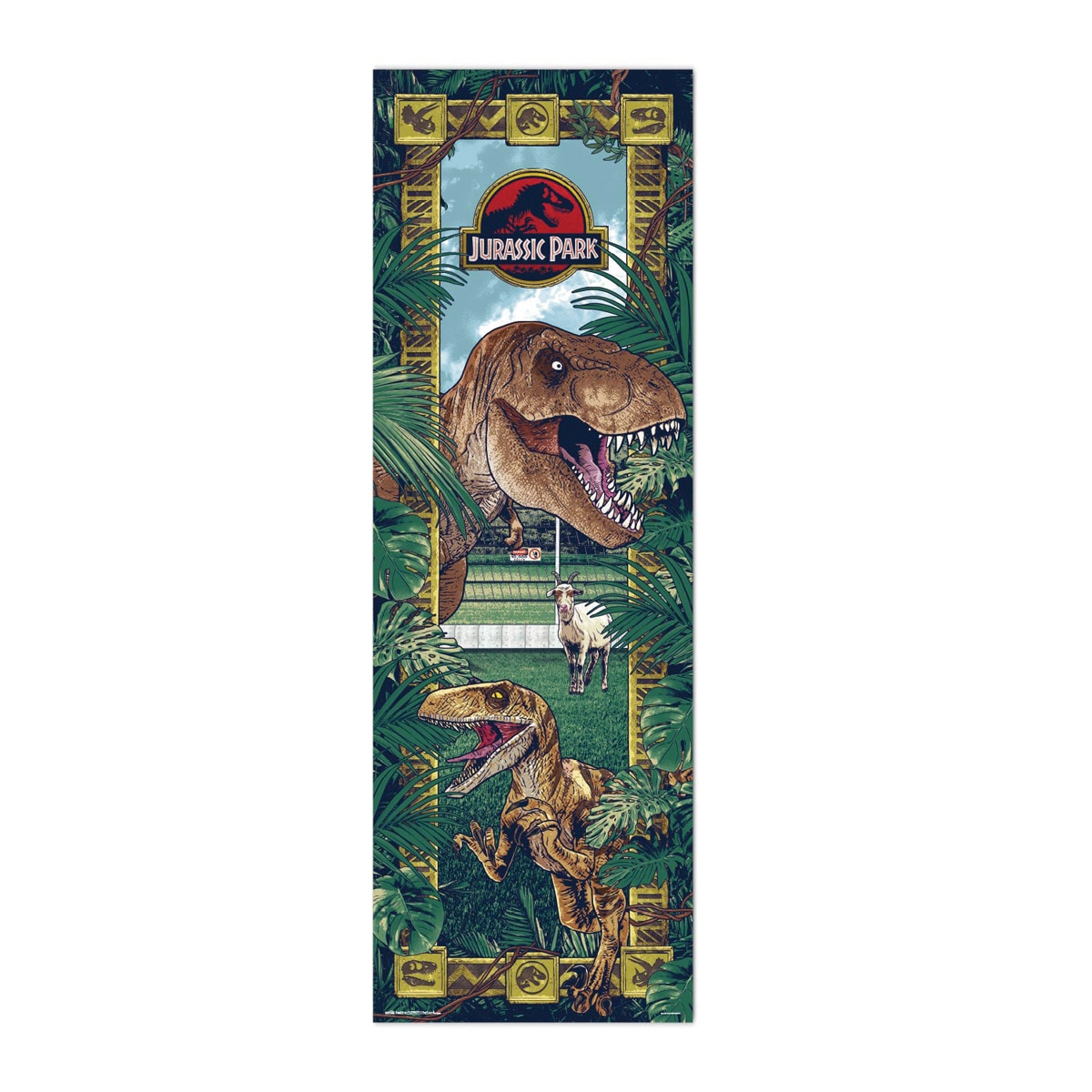 Póster de Porta Jurassic Park 1