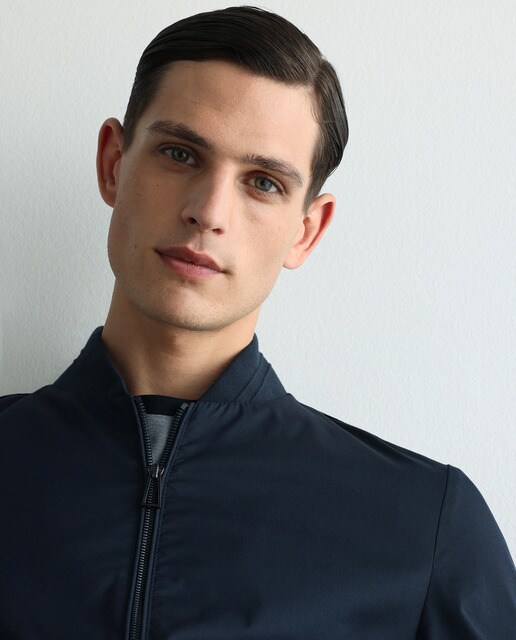 Cazadora de la colección Black de hombre azul · Emidio Tucci · El Corte  Inglés