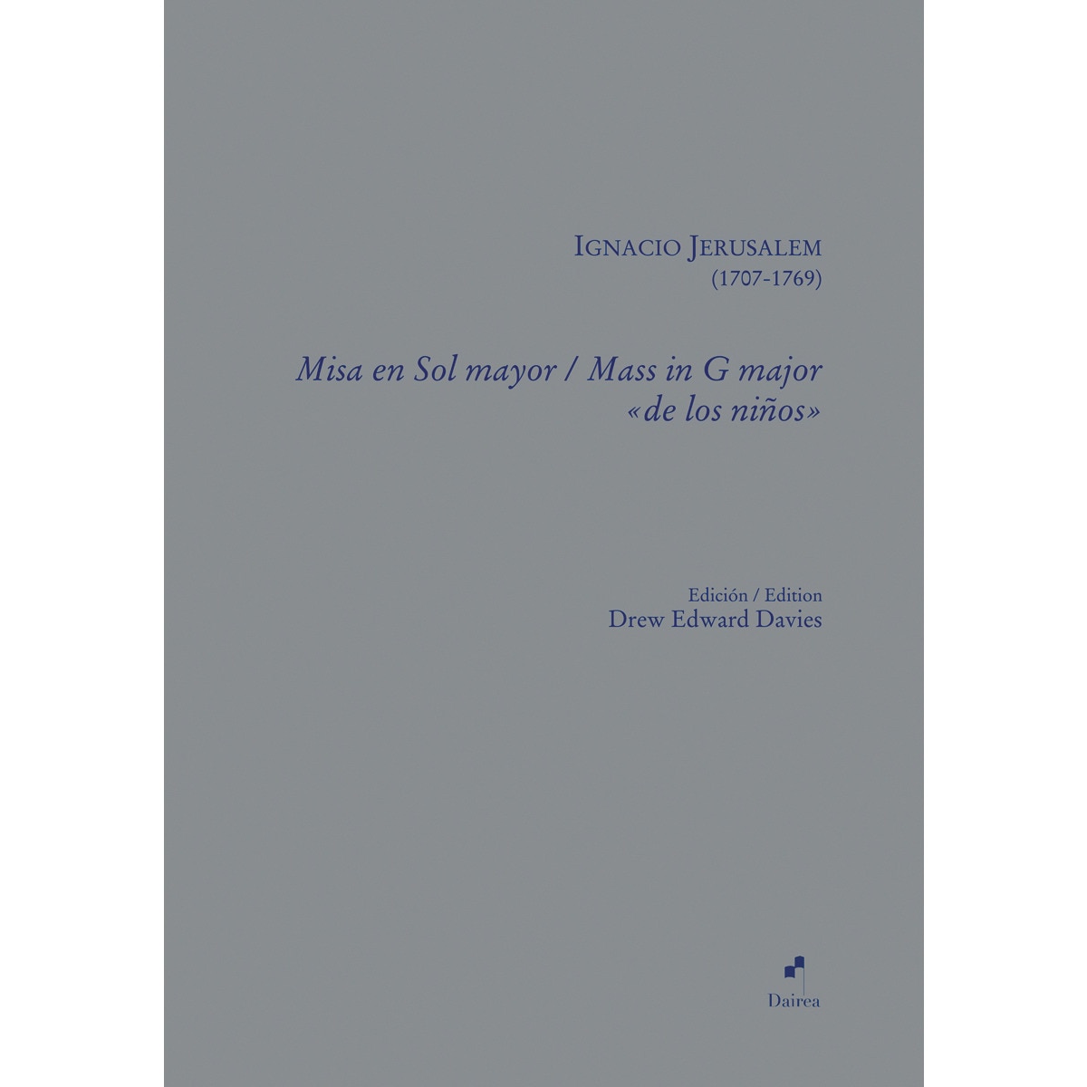 Imagem 0 de Misa en sol mayor / mass in g major "de los niños"