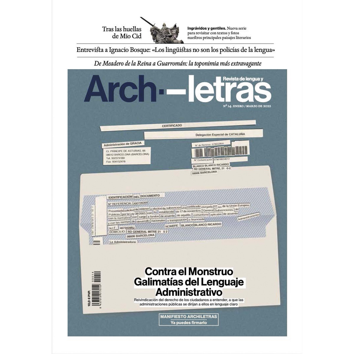 Archiletras 14. Revista de lengua y letras 1