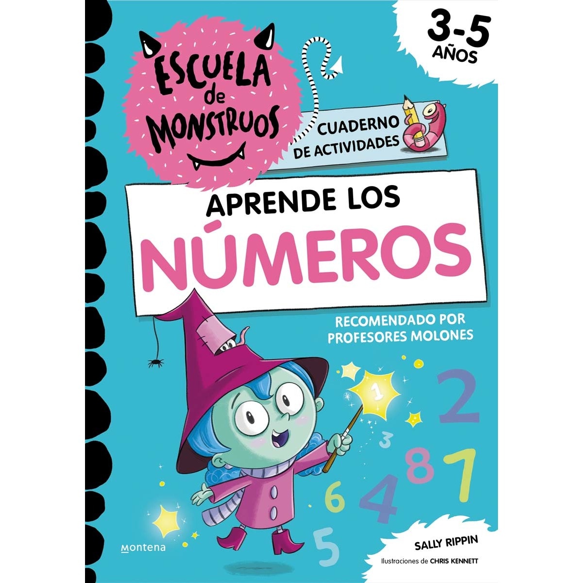 Escuela de Monstruos. Cuaderno de actividades - Aprende los NÚMEROS ...