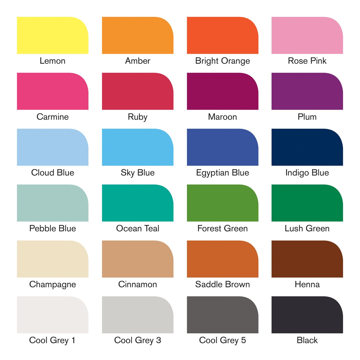 Set 24 Rotuladores Brusmarker Winsor&Newton Multicolor Multicolor-6