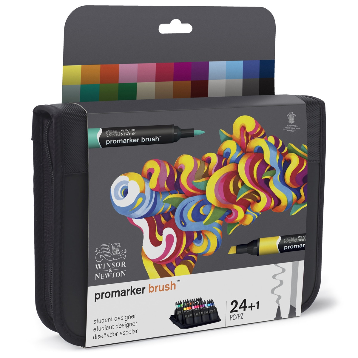 Set 24 Rotuladores Brusmarker Winsor&Newton Multicolor Multicolor-3