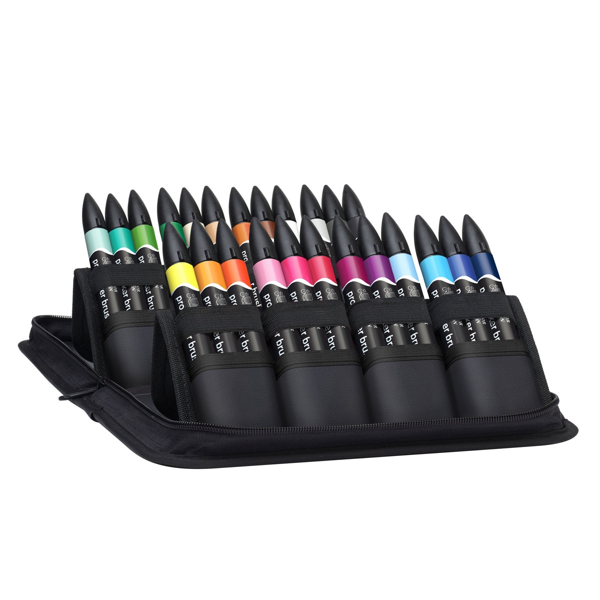 Set 24 Rotuladores Brusmarker Winsor&Newton Multicolor Multicolor-2