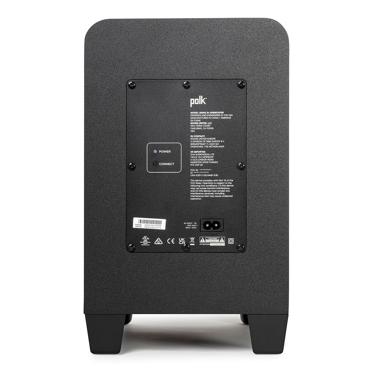 Barra de sonido Polk Audio Signa S4 con subwoofer inalámbrico Negro-5