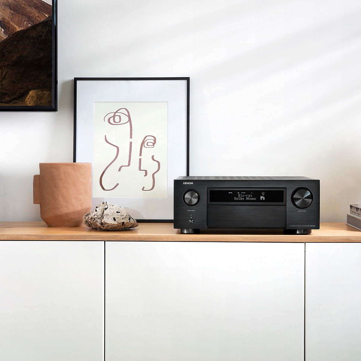 Amplificador AV Premium Denon AVC-X6700H, 11.2 canales, 8K, negro Negro-3