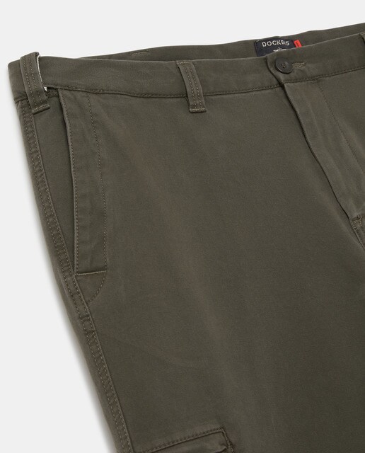 Pantalón cargo de hombre regular verde tallas grandes · Dockers · El Corte  Inglés