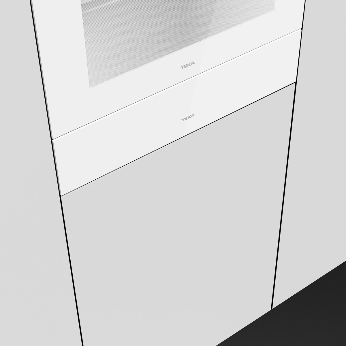 Cristal frontal para Calientaplatos y Envasadora al vacío Teka - KIT VS/CP cristal blanco Blanco-4