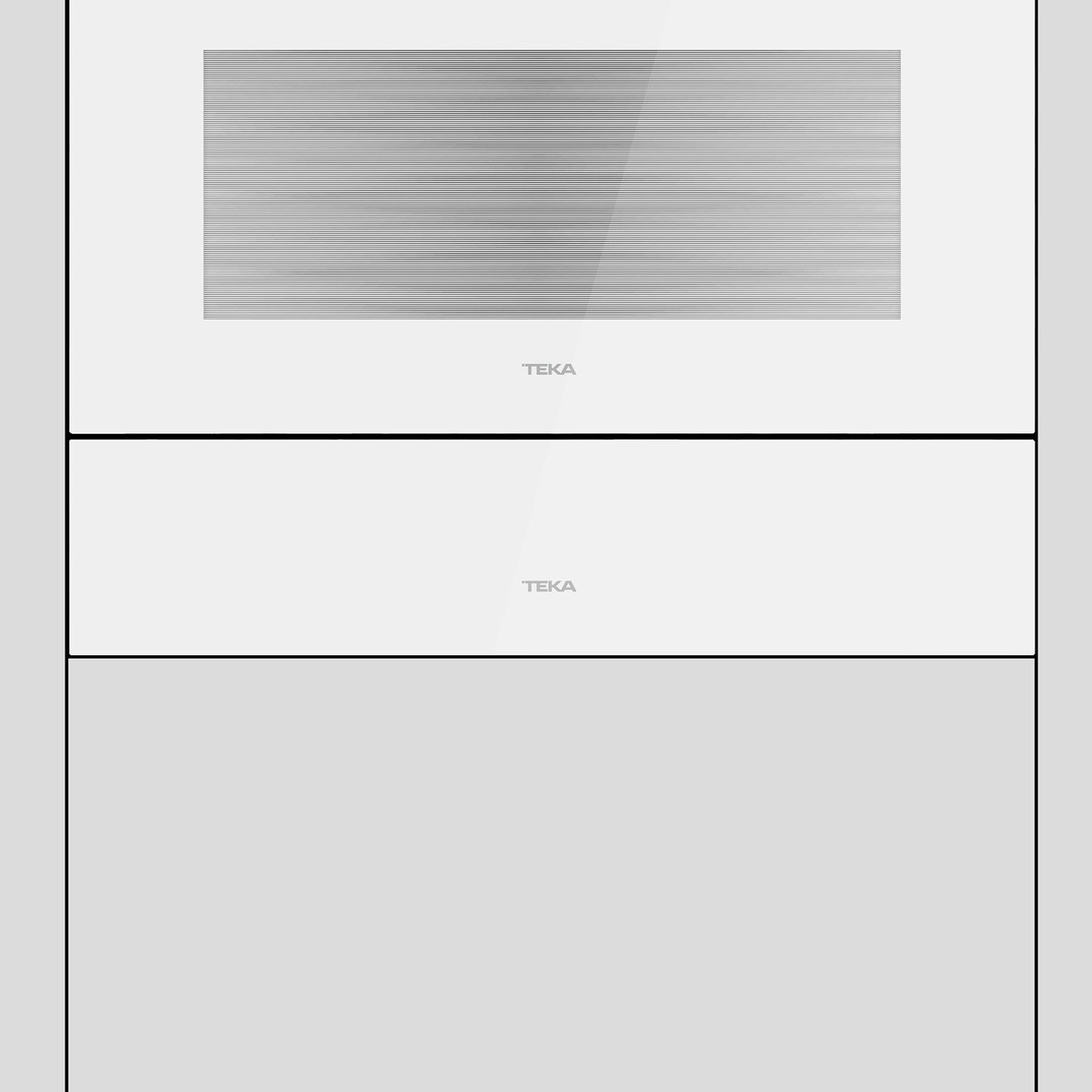 Cristal frontal para Calientaplatos y Envasadora al vacío Teka - KIT VS/CP cristal blanco Blanco-3