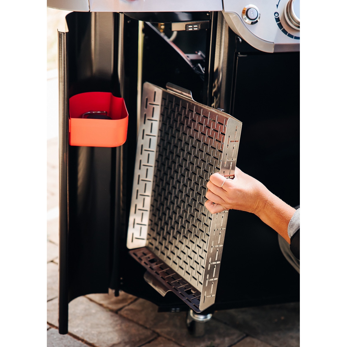 Cesta Grande para Churrasqueira Aço-5