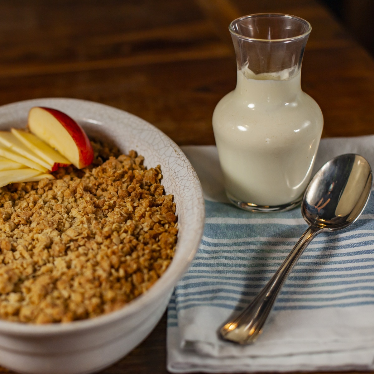 Crumble de Maçã para 3 Pessoas embalagem 600 g