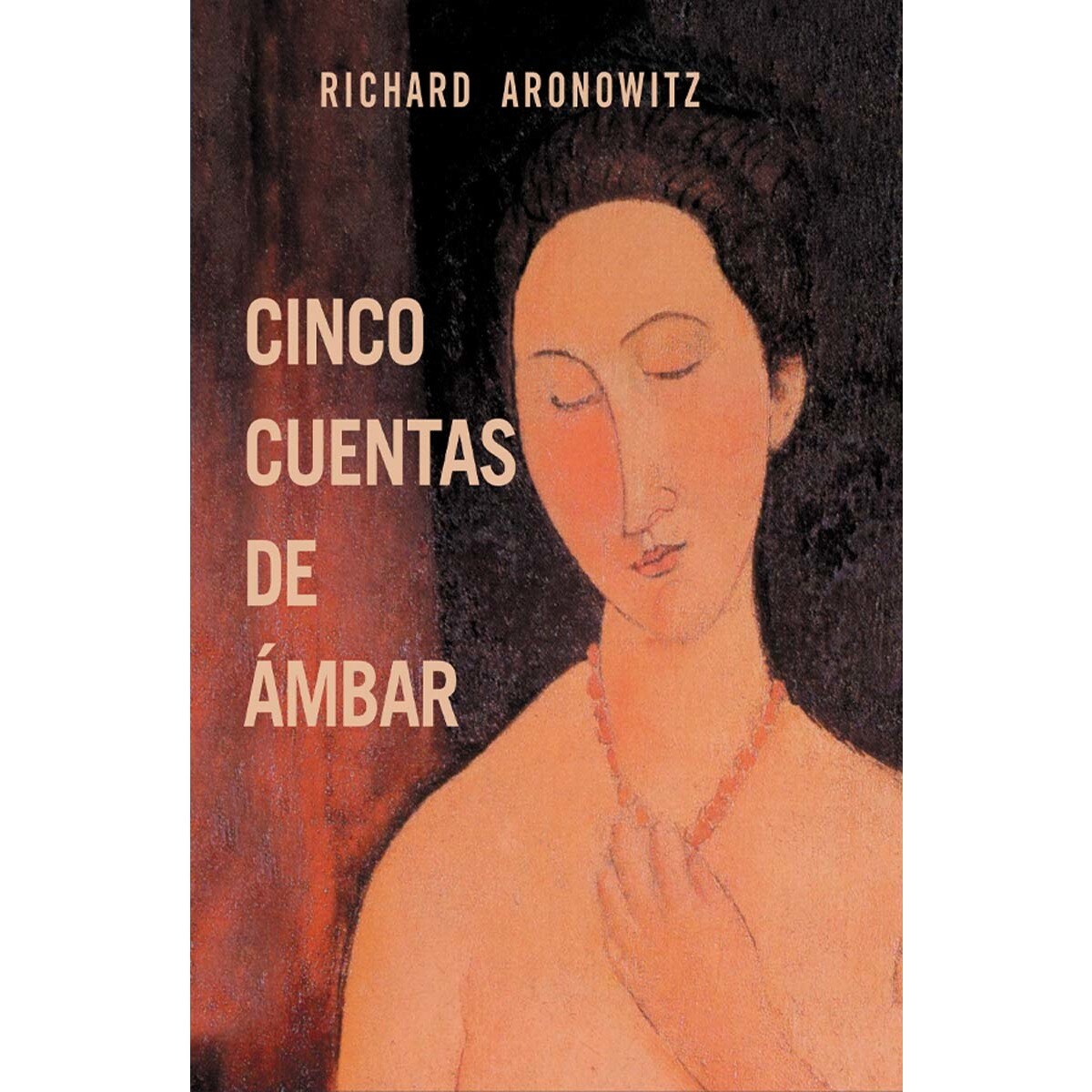 CINCO CUENTAS DE AMBAR (Capa mole com abas) 1