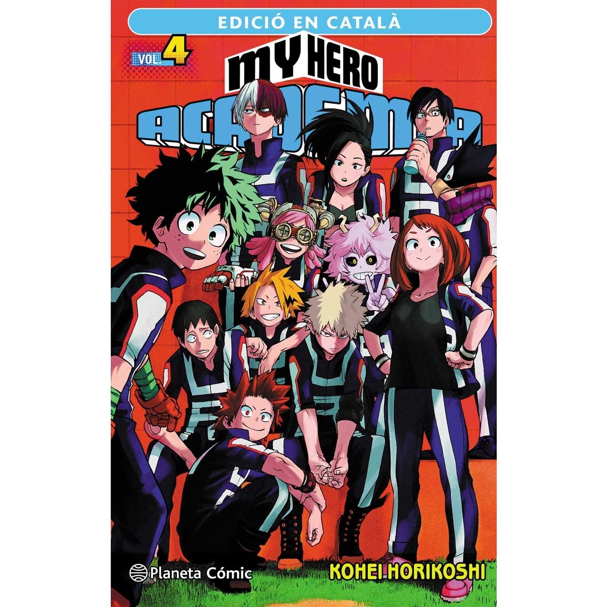 My Hero Academia n. 04 (català) (Capa mole com abas) 1