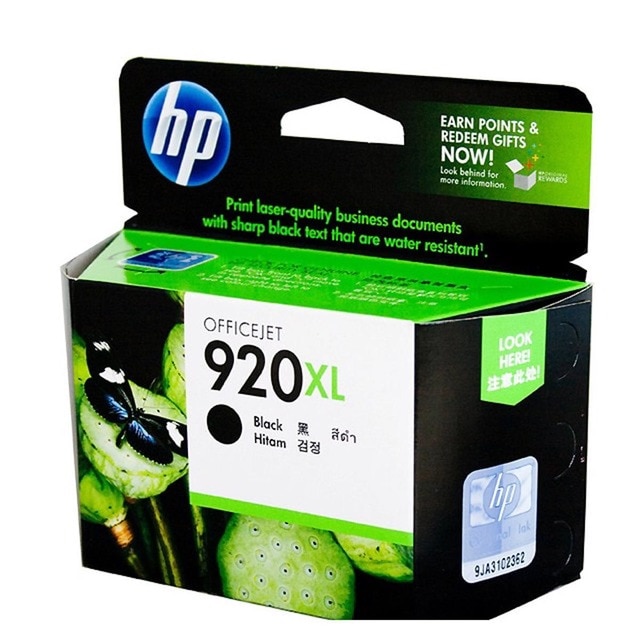 Imagem 0 de Tinteiro HP Original CD975AE 920 XL Preto, Alto rendimento