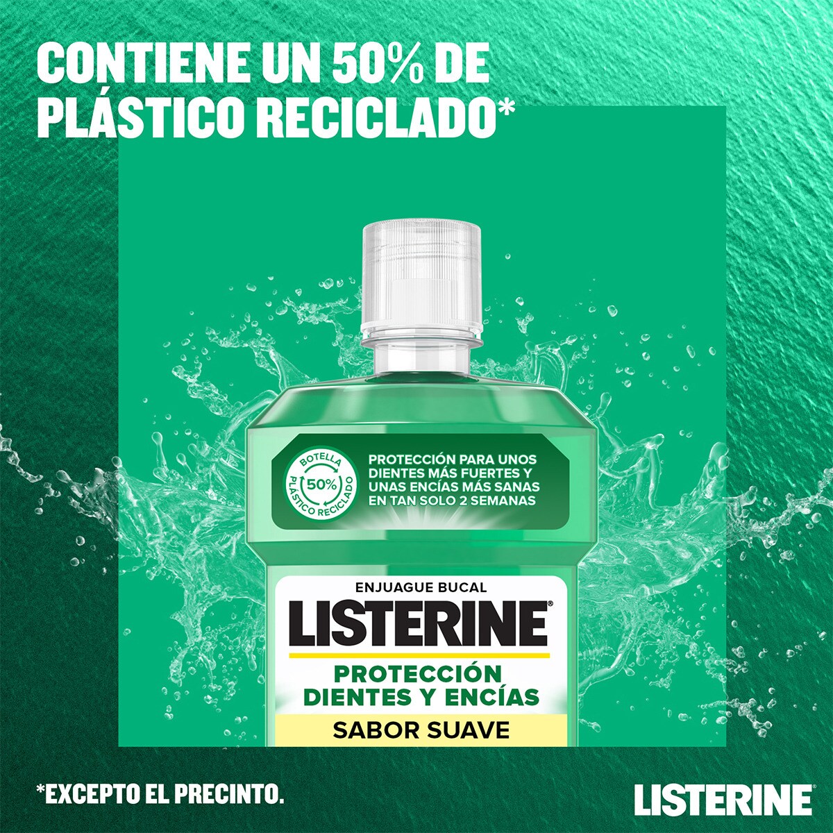 Buy Alcohol free Mild Mint Mouthwash For Teeth And Gums Flask 500 Ml 