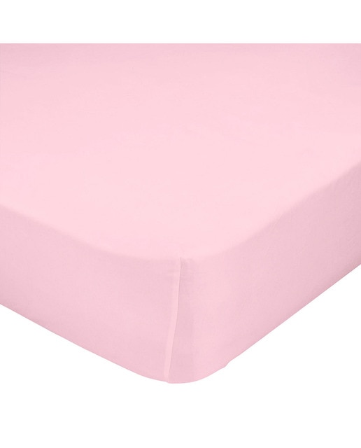 Imagen 0 de Sábana bajera rosa palo