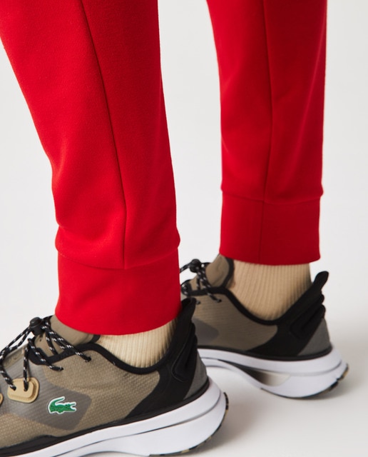 Pantalón de chándal de hombre slim SPORT tennis en felpa de algodón rojo ·  Lacoste · El Corte Inglés