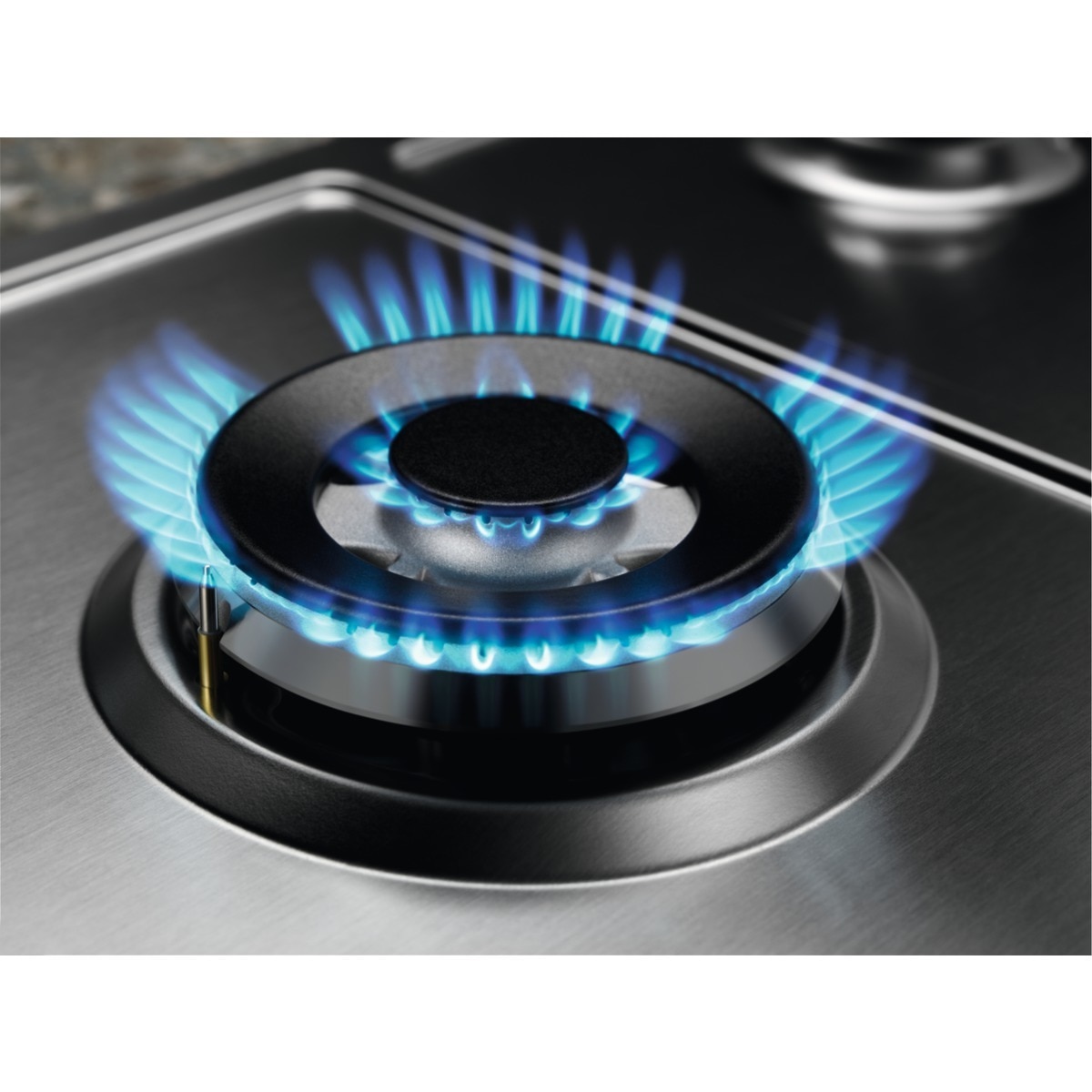 Placa gas Electrolux 4 quemadores - KGS6436SX Inox-7