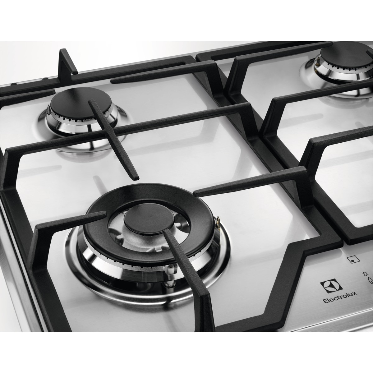 Placa gas Electrolux 4 quemadores - KGS6436SX Inox-4