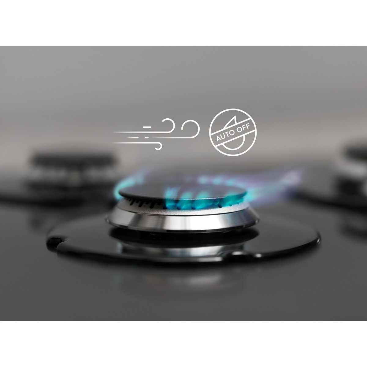 Placa gas Electrolux 5 quemadores - KGS7536SX Inox-9