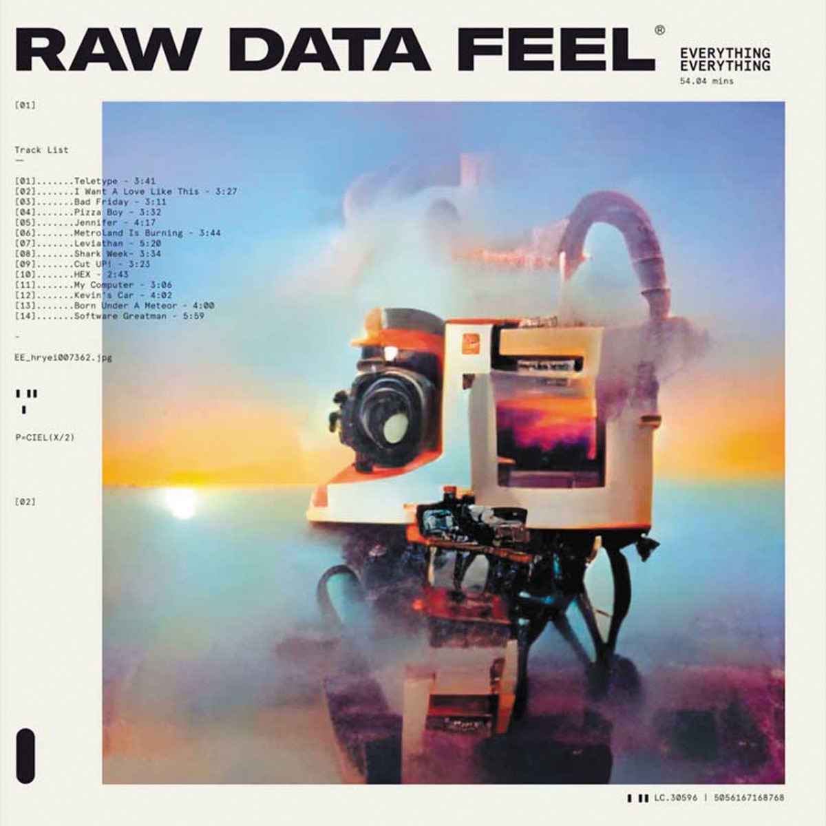 Raw Data Feel (Edição Trasparente) (LP-Vinil) 1