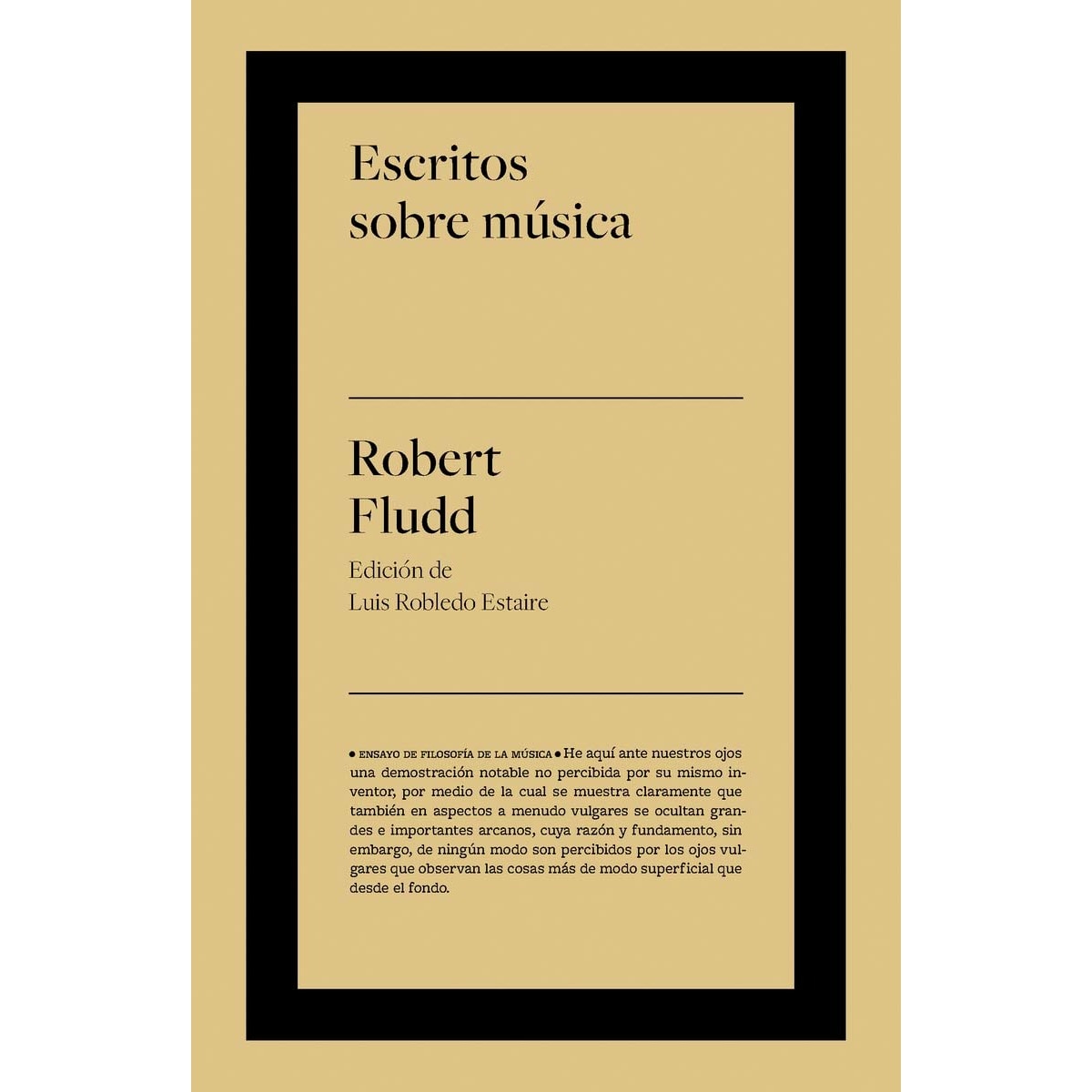 Escritos sobre música(Tapa blanda) 1