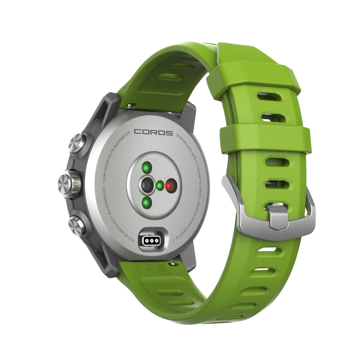 Relógio Smartwatch APEX Pro Coros Cinzento/Verde-5