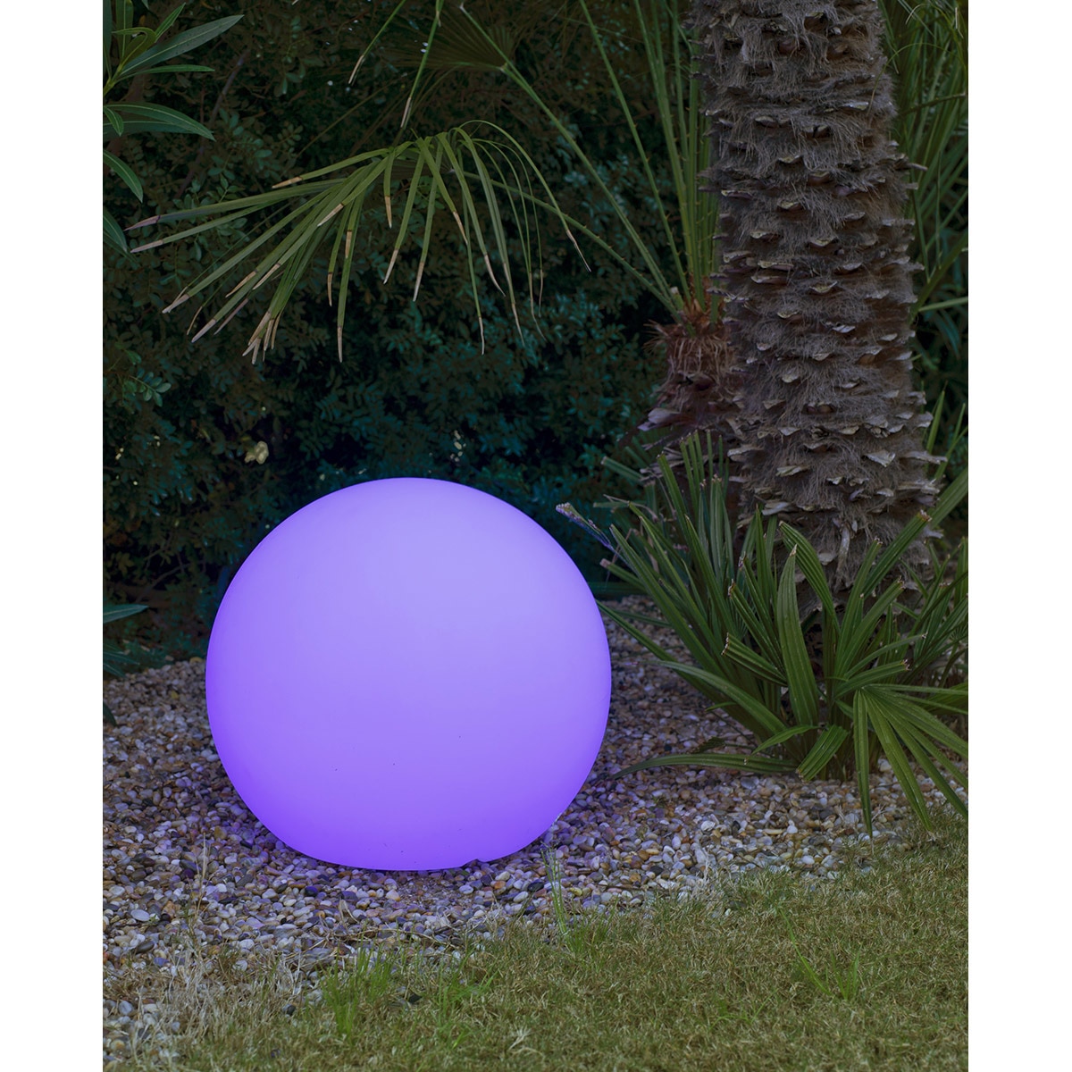 Candeeiro de exterior solar com LED integrado Buly Branco-2