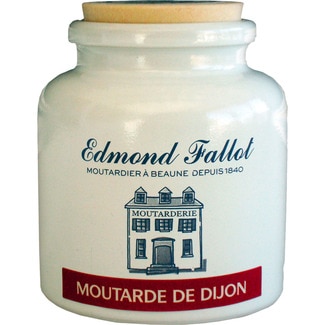 mostaza de Dijon en cerámica tarro 250 g - Edmond Fallot