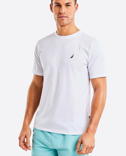 Camiseta de hombre blanca de manga corta · Nautica · El Corte Inglés