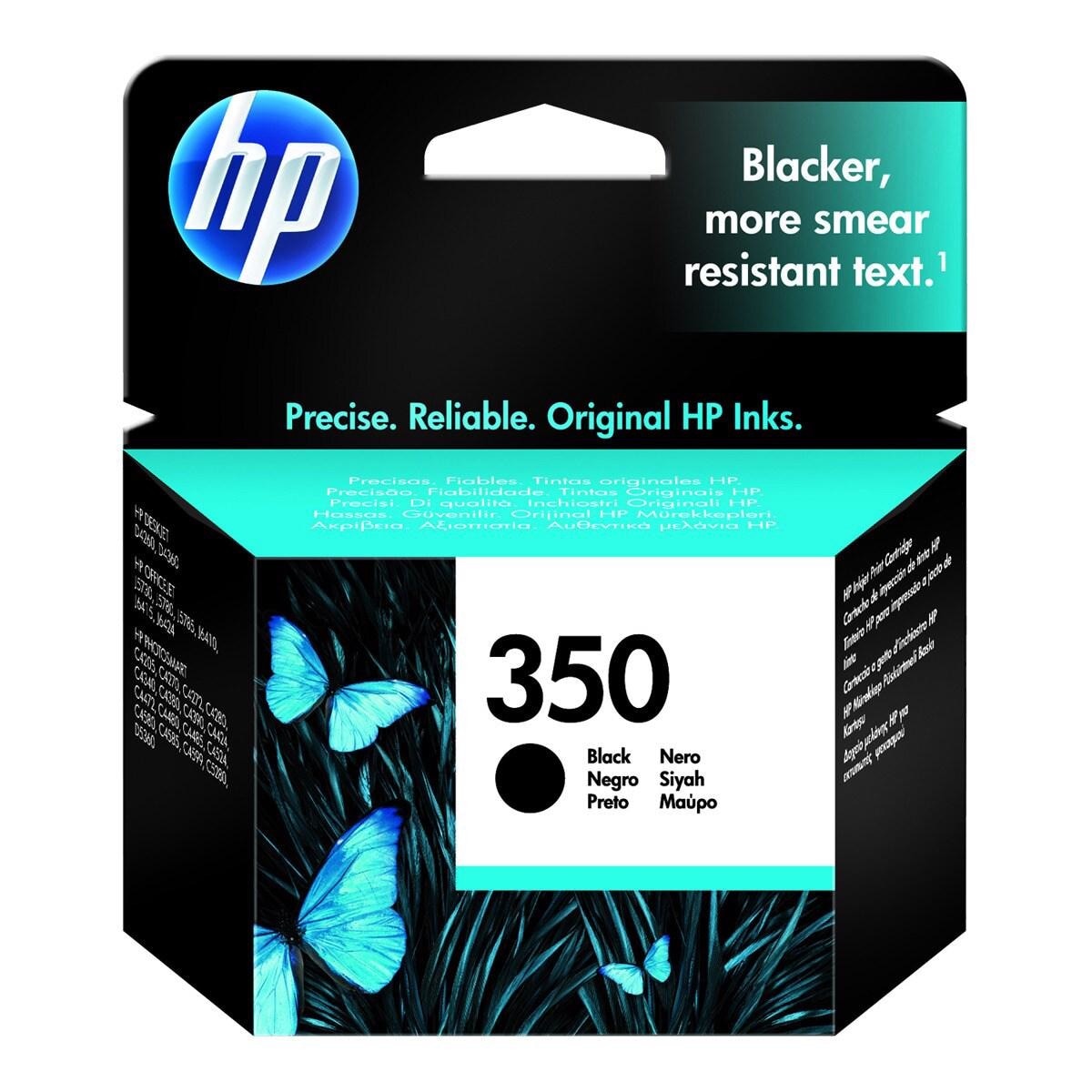 Tinteiro HP Original CB335EE 350 Preto 1