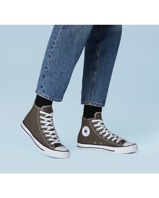 all star bota cinzento