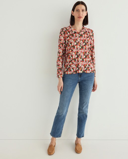 Camisa de mujer estampado manga larga · Zermatt · El Corte Inglés