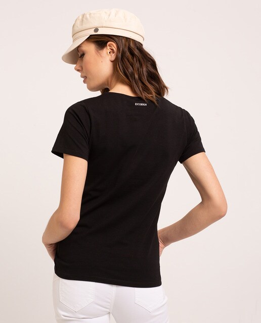 Camiseta de mujer manga corta · Escorpion · El Corte Inglés