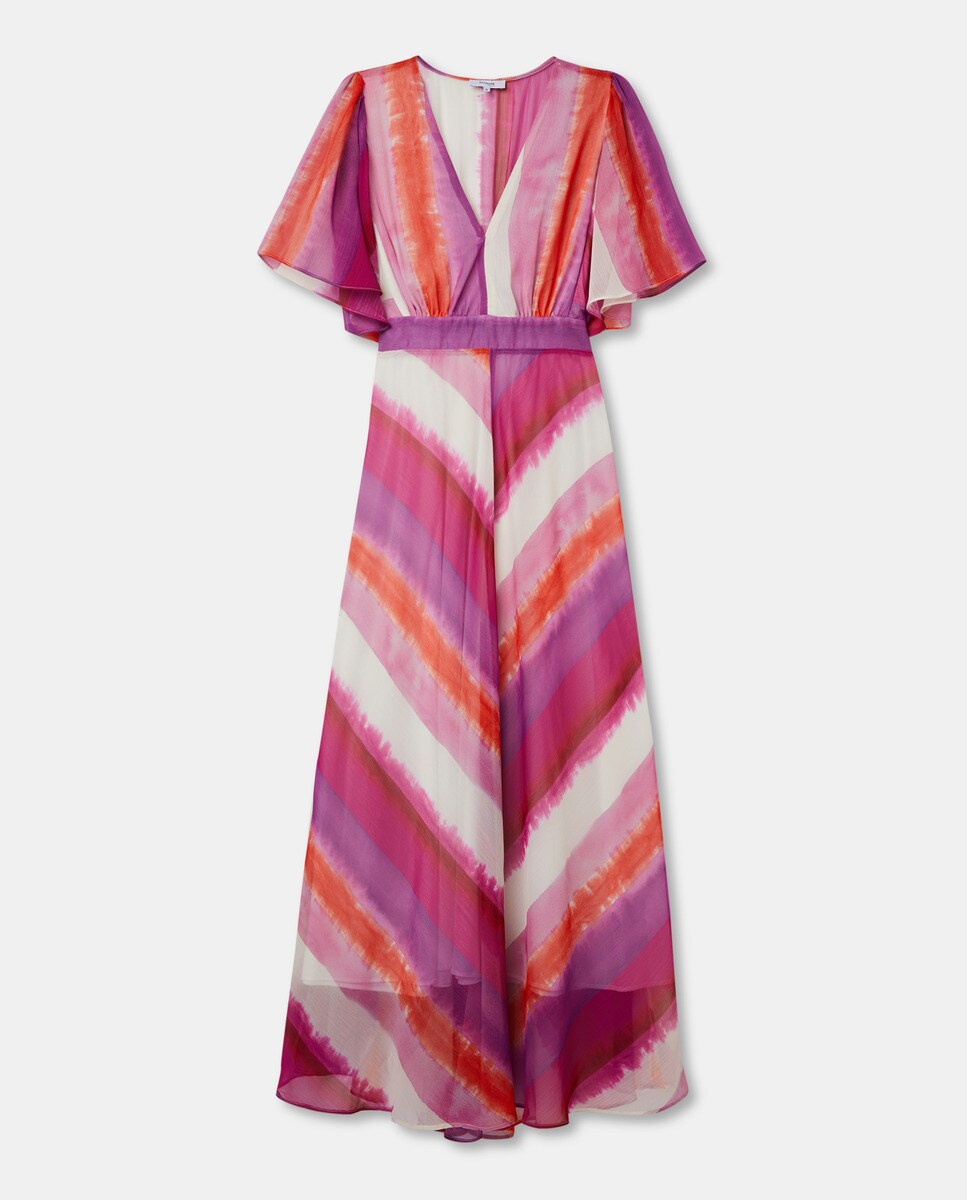 Vestido largo con estampado de rayas · Fórmula Joven · El Corte Inglés