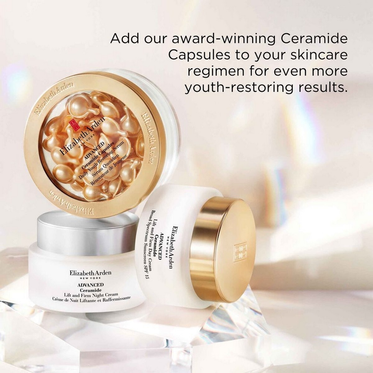 Creme de Dia Advanced Ceramide Firming Wrinkle Smoothing SPF15 PA++ - 50 ml 4