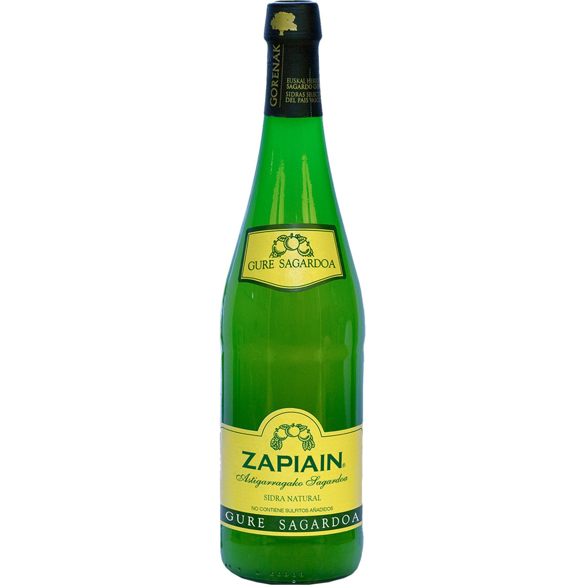 sidra natural vasca botella 75 cl