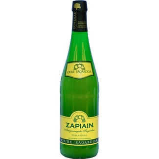 sidra natural vasca botella 75 cl - Zapiain