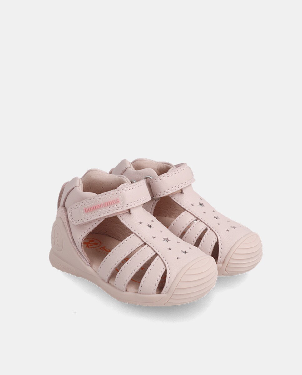 Sandalias de bebé niña en rosa con cierre adherente · Biomecanics · El  Corte Inglés