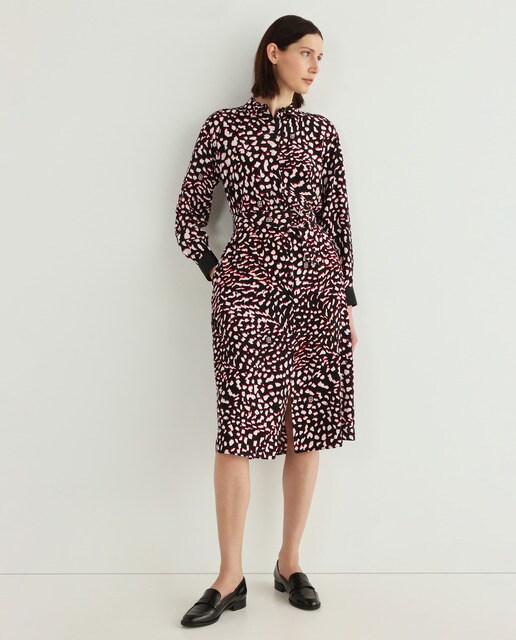 Vestido fluído manga larga · Tommy Hilfiger · El Corte Inglés