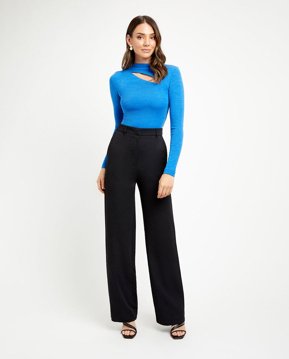 Pantalón de mujer, de corte recto y ancho. · Kookai · El Corte Inglés