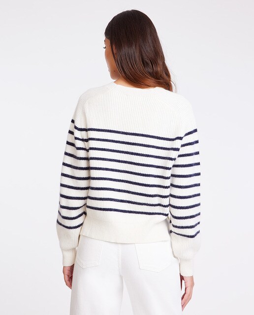 Jersey de mujer acanalado y estampado rayado · Kookai · El Corte Inglés