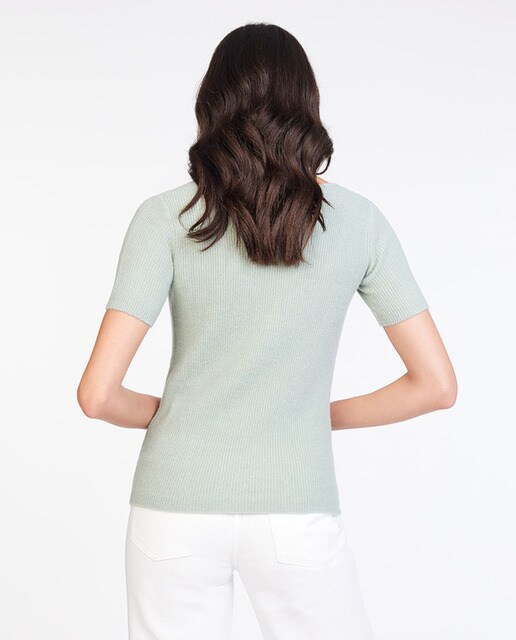 Jersey de mujer, ceñido y de manga corta. · Kookai · El Corte Inglés