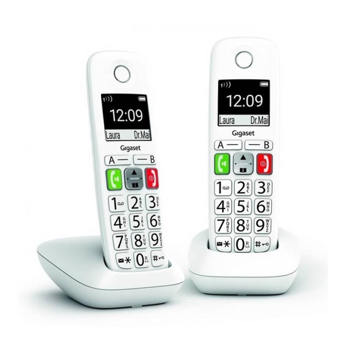 Imagem 0 de Pack Duo Telefone de Secretária  Gigaset E290 - Branco