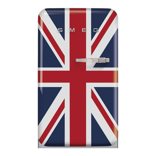 Imagem 0 de Frigorífico de 1 Porta Smeg Anni 50 FAB10LDUJ5 Union Jack Estático com Dobradiças à Esquerda e de 97 cm - Multicor