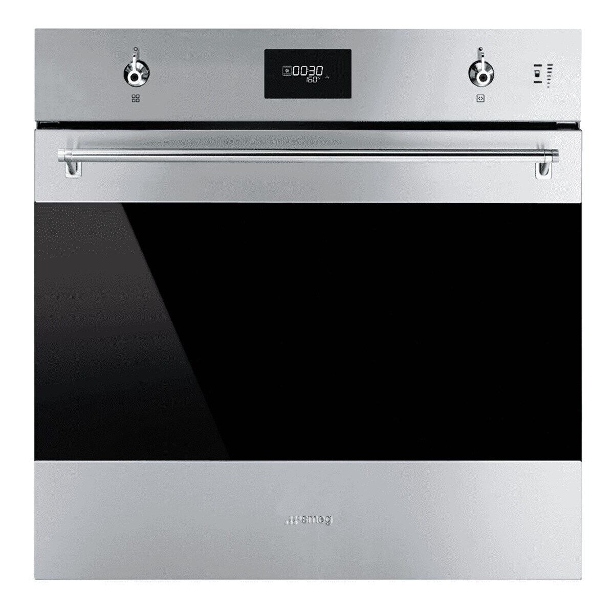 Forno Galileo SteamOne Smeg Classica SO6301S2X Combinado com Vaporeira, VaporClean e de 68 Litros - Aço Inox Aço inoxidável-1