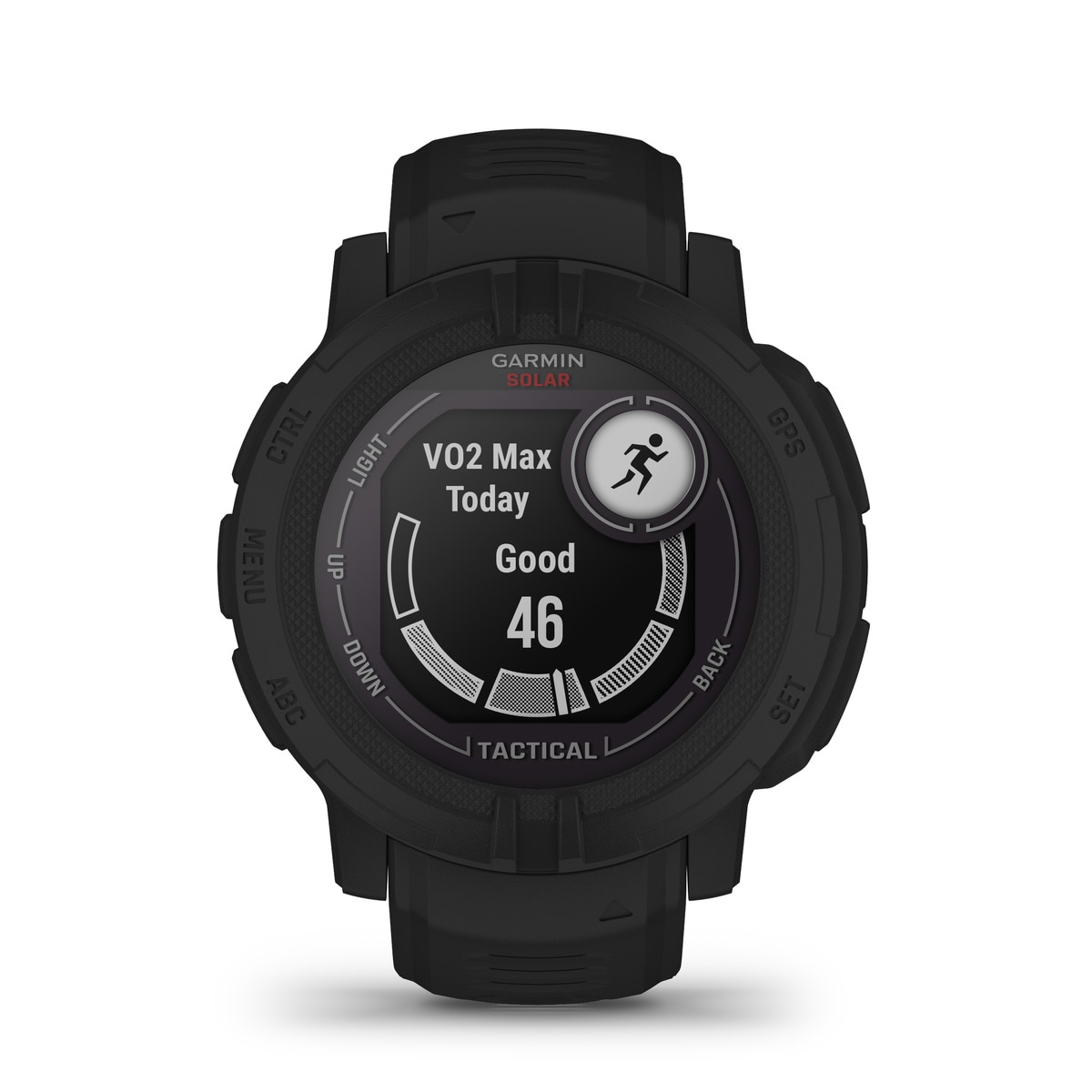 Relógio smartwatch Instinct 2 Solar Tactical Garmin Preto-4