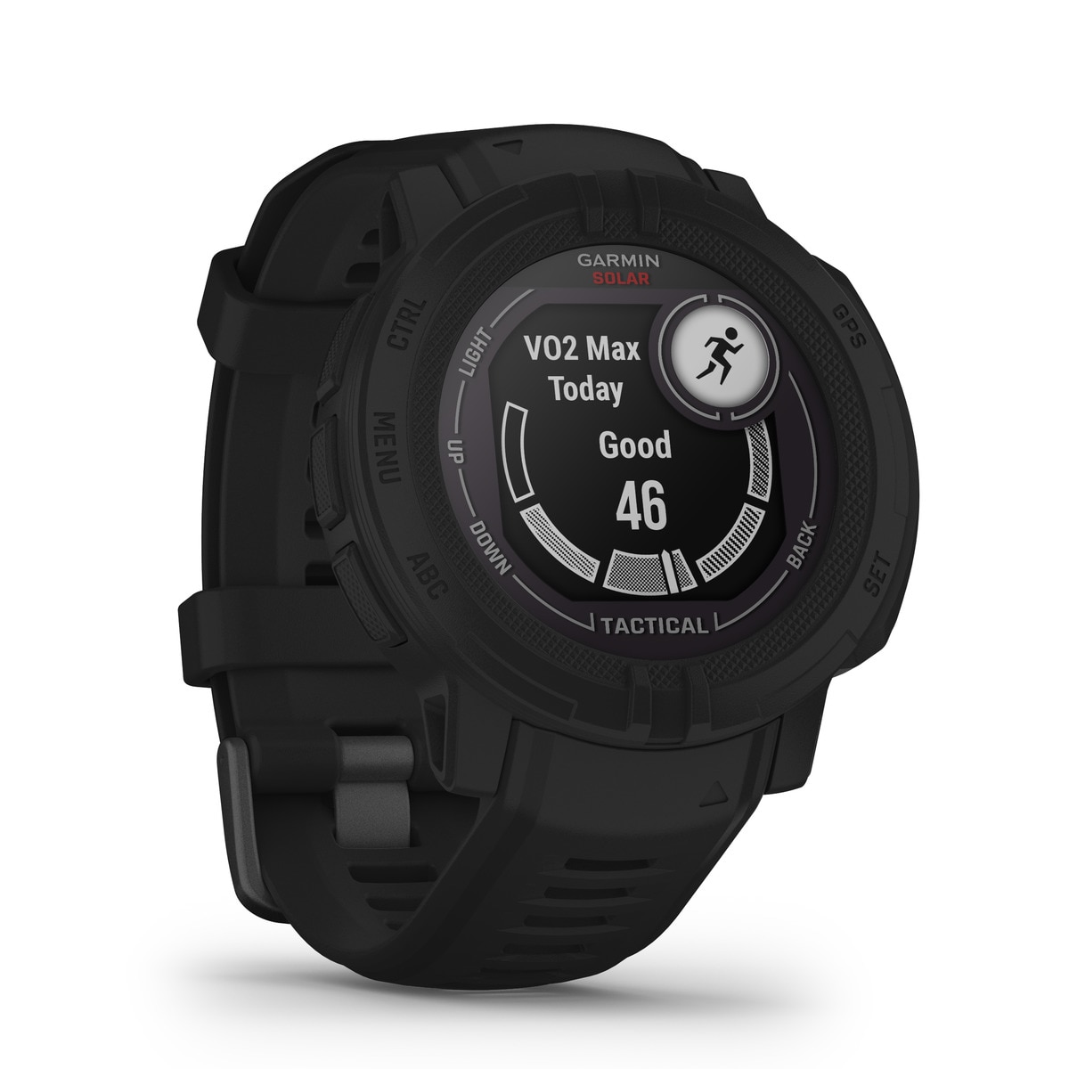 Relógio smartwatch Instinct 2 Solar Tactical Garmin Preto-6